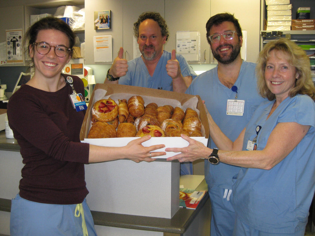 Pastries for hospitals/first responders