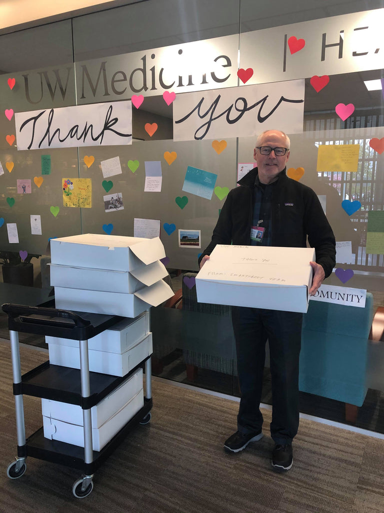 Pastries for hospitals/first responders