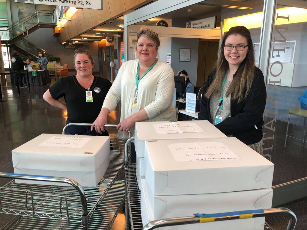 Pastries for hospitals/first responders