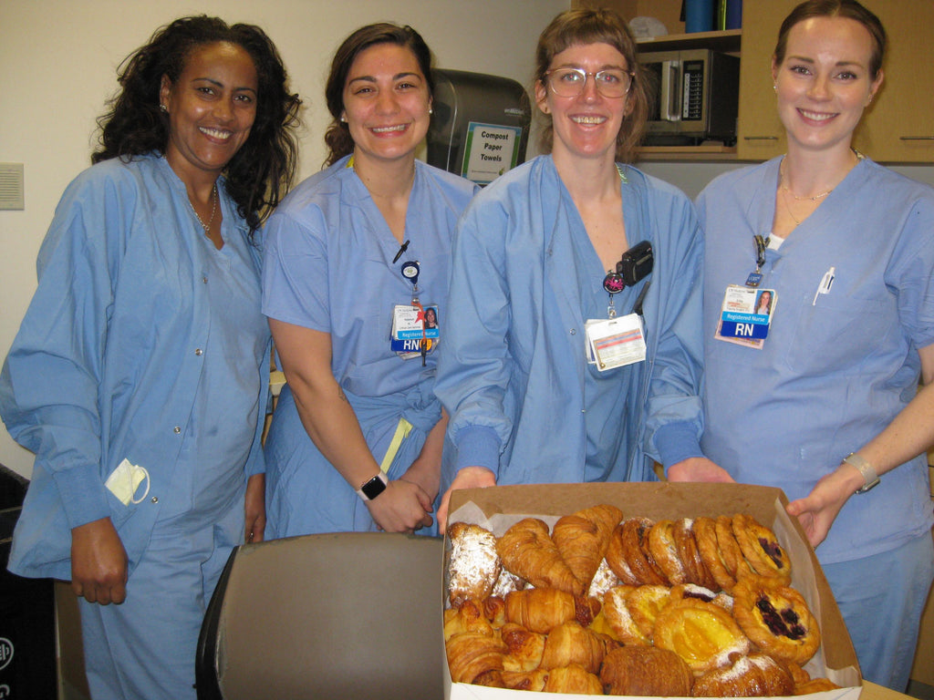Pastries for hospitals/first responders