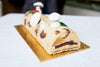 Buche de Noel (Pear caramel mousse)
