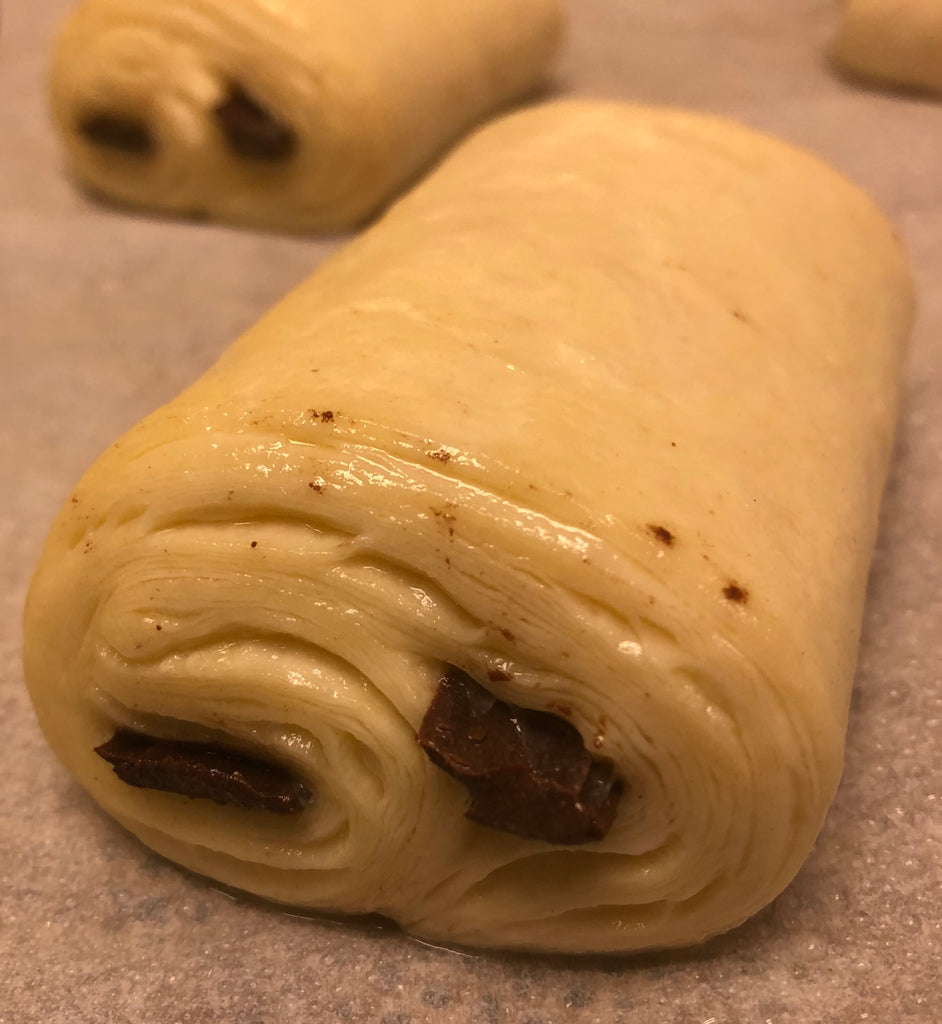 Frozen Ready to Bake Pain Au Chocolat (x4)