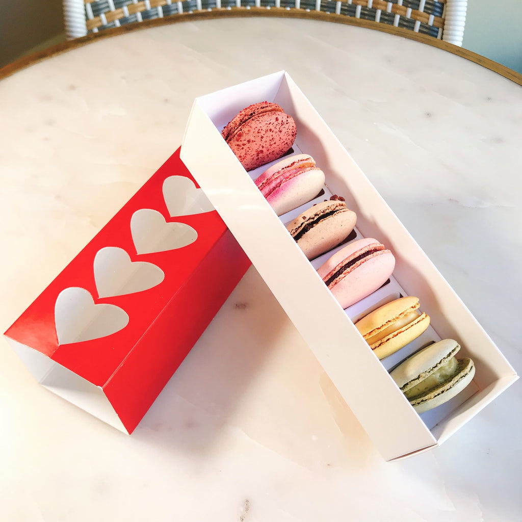 Valentine's Day Macaron Gift Box