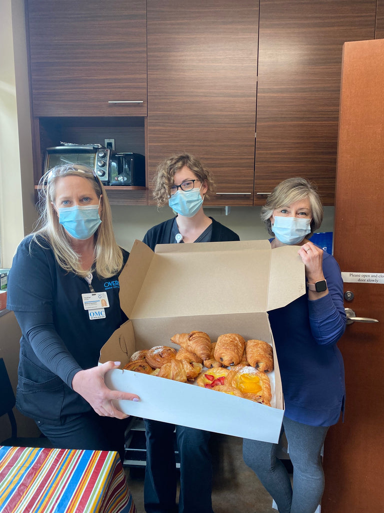 Pastries for hospitals/first responders