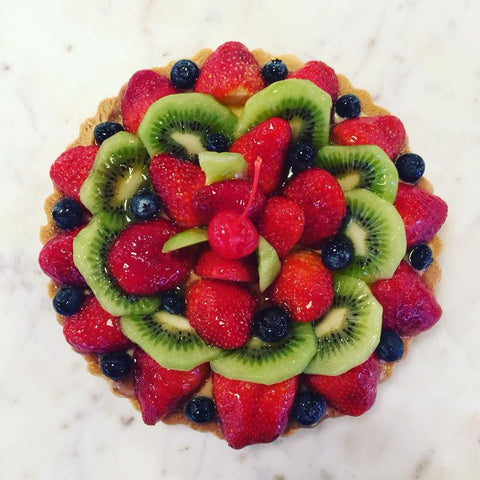 Raspberry Heart Cookie